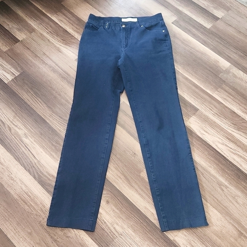 Dismero Jeans Italian Size 28 Inseam 30 Navy Blue